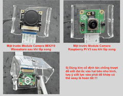 Giá đỡ Mica Camera Raspberry Pi / Waveshare IMX219