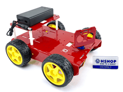 Khung xe MKE-R01 4WD Robot Car Chassis TT Motor