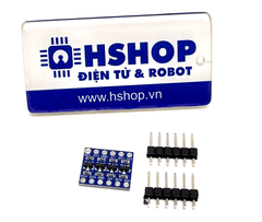 Mạch chuyển mức tín hiệu 3.3/5VDC logic 4 kênh cho giao tiếp UART / I2C / SPI