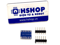 Mạch chuyển mức tín hiệu 3.3/5VDC logic 4 kênh cho giao tiếp UART / I2C / SPI