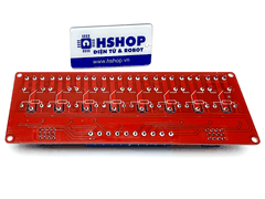 Mạch 8 Relay Opto cách ly chọn mức kích H/L 5V/12V/24VDC