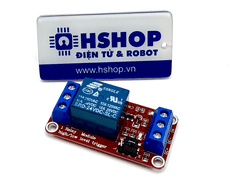 Mạch 1 Relay Opto chọn mức kích High/Low (5/12/24VDC)