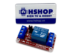 Mạch 1 Relay Opto chọn mức kích High/Low (5/12/24VDC)