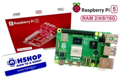 Máy tính Raspberry Pi 5 RAM 2/4/8/16GB (Made in UK)