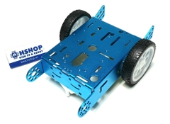 Khung xe robot nhôm 2WD A30 Metal Robot Chassis