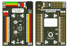 Mạch đế kết nối MKE-B01 ESP32-S3 DK IO Shield