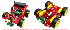 Khung xe MKE-R01 4WD Robot Car Chassis TT Motor