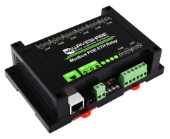 Waveshare 8-ch Ethernet Relay Module, Modbus RTU/Modbus TCP Protocol, PoE port Communication