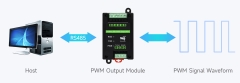 Waveshare Industrial 4-Ch PWM Output Module, Modbus RTU Protocol, Isolated RS485 Interface, Adjustable Frequency and Duty Cycle