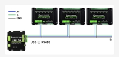 Waveshare Modbus RTU 8-ch Latching Relay Module (C) with RS485 Interface, Multi Isolation Protection Circuits