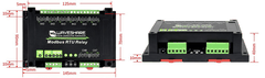Bộ điều khiển Waveshare Industrial Modbus RTU 8-ch Relay Module, RS485 Bus, Multi Protection