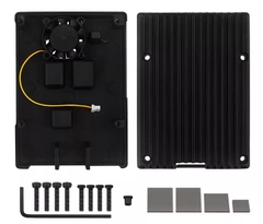 Vỏ bảo vệ nhôm kèm quạt Aluminum Case with PWM Fan for Raspberry Pi 5