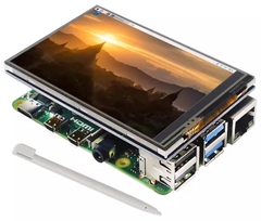 Màn hình 3.5 inch Raspberry Pi High-Speed SPI Resistive Touch Display with Fan
