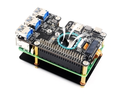 Mạch Waveshare PCIe TO 4G/5G M.2 USB3.2 HAT+ for Raspberry Pi 5