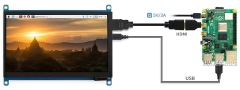 Màn hình Waveshare IPS 7 inch HDMI VGA Capacitive Touch Screen LCD (H)