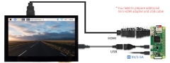 Màn hình cảm ứng Waveshare IPS 4.3 inch HDMI Capacitive Touch LCD (B)
