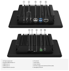 Màn hình công nghiệp Waveshare 7 inch Industrial HMI Touch Display For Raspberry Pi