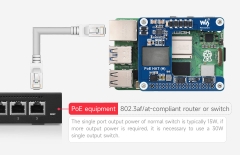 Mạch Waveshare PoE HAT (H) For Raspberry Pi 5