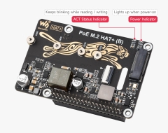 Mạch Waveshare PoE M.2 HAT+ (B) For Raspberry Pi 5