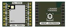 Mạch MKE-M24 Ra-01SH LoRa Module, Semtech SX1262, 803 ~ 930MHz
