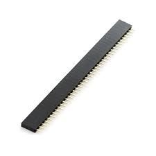 Rào cái đơn chân thẳng 2.54mm female pin header 1x40