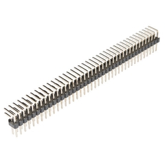 Rào đực đôi chân cong 2.54mm curve male pin header 2x40
