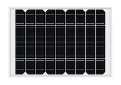 Waveshare Polysilicon Solar Panel 18V 10W, High Conversion Efficiency