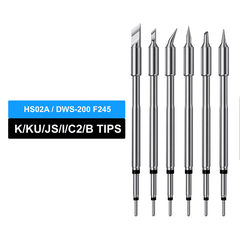 Mũi hàn FNIRSI® HS-02A / DWS-200 F245 T245-02A Soldering Iron Tip