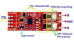 MKE-M20 TTL to RS485 Module