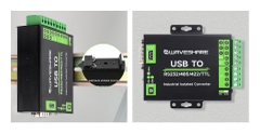 Waveshare FT232RNL USB TO RS232/485/422/TTL Interface Converter, Industrial Isolation