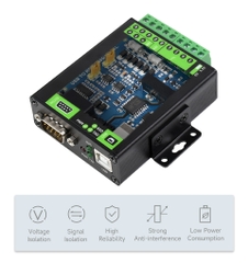Waveshare FT232RNL USB TO RS232/485/422/TTL Interface Converter, Industrial Isolation
