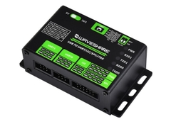 Waveshare USB To UART/I2C/SPI/JTAG Converter, Supports Multiple Interfaces, Compatible with 3.3V and 5V