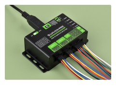 Waveshare USB To UART/I2C/SPI/JTAG Converter, Supports Multiple Interfaces, Compatible with 3.3V and 5V