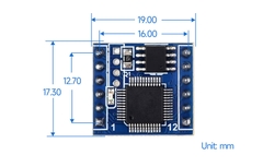 Mạch chuyển Waveshare TTL UART To CAN Mini Module