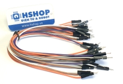 Dây Cắm Breadboard đực đực 20cm bó 25 sợi đơn loại tốt (M-M Jumper Wire)