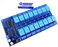 Mạch 16 Relay Opto cách ly