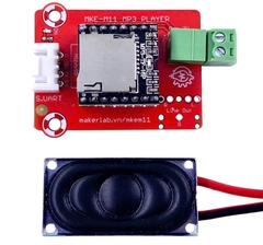 Mạch phát âm thanh MKE-M11 UART control MP3 Player module