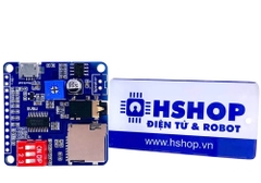 Mạch phát âm thanh DY-SV5W MP3 WAV Player UART tích hợp Amply 5W