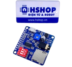 Mạch phát âm thanh DY-SV5W MP3 WAV Player UART tích hợp Amply 5W