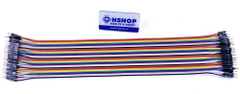 Dây Cắm Breadboard đực đực 30cm 40 sợi loại tốt (M-M Jumper Wire)