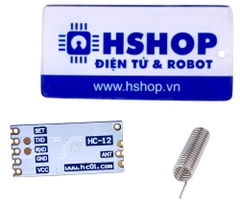 Module RF UART 433Mhz HC-12 khoảng cách 1Km