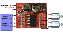 Mạch điều khiển động cơ DC Mini H1