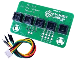 Cảm biến dò đường 5 mắt MKE-S16 I2C Line Follower Sensor