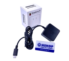 Nguồn chính hãng Official Raspberry Pi 4 Power Supply 5.1VDC 3A 15W USB-C