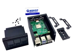 Vỏ bảo vệ kim loại Waveshare Industrial Grade Metal Case (D) for Raspberry Pi 5