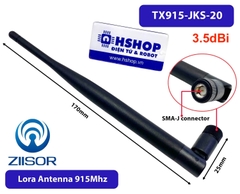 Anten Lora 915Mhz 3.5dBi 195mm SMA-J TX915-JKS-20 Glue Rod Antenna Ziisor