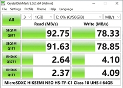 Thẻ nhớ MicroSDXC HIKSEMI NEO HS-TF-C1 Class 10 UHS-I 64GB chính hãng