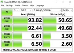 Thẻ nhớ MicroSDXC ACER MSC100 Class 10 UHS-I 64GB chính hãng