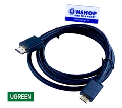 Cáp Mini HDMI to HDMI dài 1.5m hỗ trợ 4K@60Hz cao cấp 11167 chính hãng Ugreen