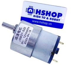 Động cơ DC giảm tốc GB37-520 DC Geared Motor 12V 66RPM